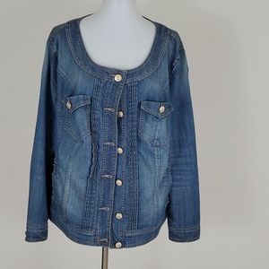 BabyPhat denim jacket size 2x